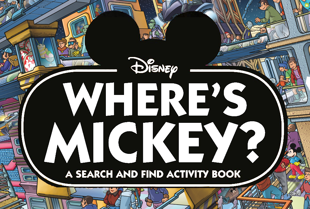 Disney Where's Mickey Search and Find