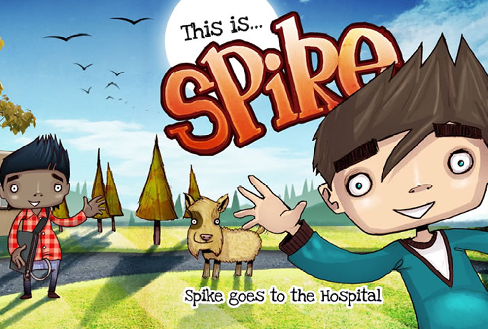 Spike goes to the Hospital
